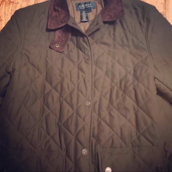 Lauren Ralph Lauren quilted size large jacket - Picture 3 of 4